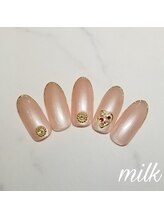 ミルク 希望ヶ丘(milk)/細フレンチデザイン♪