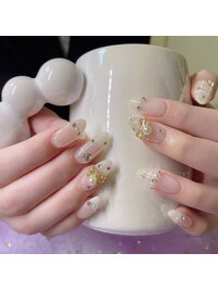 クリスマスネイル