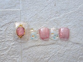 FOOTネイル ¥9980 シュガー
