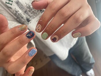 クロシェ ネイル(cloche.nail)/オーダーアート