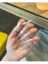 エイティーンパーセントネイル(18％ネイル)/長さだし／スカルプネイル