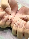 ハートドットネイル