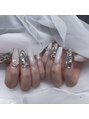エイト ネイル 渋谷駅前店(eight nail)&nbsp;キレイめキラキラロング！キラキラネイル得意です！