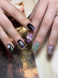 フラワーネイル