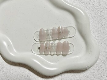 ビーネイル 名古屋志賀本通(B.nail)/ニュアンス定額art/フィルイン