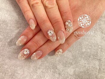 ネイルスタジオ アンビエント 表町店(Nail Studio ambient)/ラメネイル♪