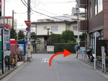 整体術×高濃度水素吸入【ところ整体院】所沢駅前店/次の突き当りを右に曲がります
