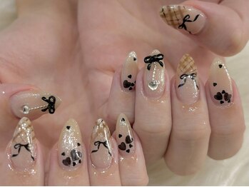 ルフリーク(Le Freak)の写真/ちゅるん×キラキラの組み合わせが最強可愛い…!!大人気のワンホンデザインはオトナ上品な色っぽさも演出♪