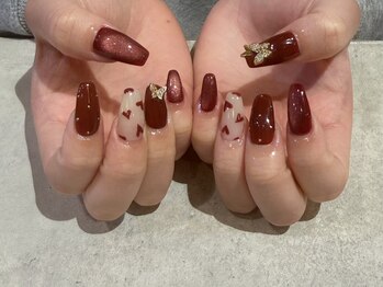 ネオリーブシェリエ 浅草店(Neolive cherie)/【パラジェル】ハートデザイン