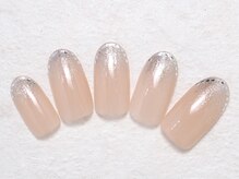 シルバーラメネイル