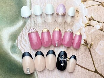 フェリーチェスト(felichest)の写真/初回オフ無料&ウォーターケア込!平日16時迄のご来店でお得価格も◎華やかなアートが可愛い限定メニュー登場