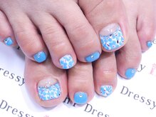 キャンアイドレッシー ヨコハマ元町店(Can I Dressy)/マリメッコ　夏　フット　ブルー