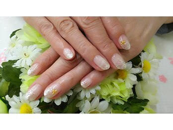 プルミエ ネイル(Premier Nail)/シルバーラメグラデーション