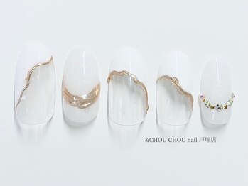 アンドシュシュネイル(&CHOU CHOU nail)/定額￥７９８０