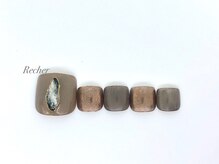 ネイルサロンリシェ 烏丸御池(Recher)/大理石デザイン