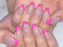 アン ジョーヌドラゴ/【自爪ネイル】フレンチネイル