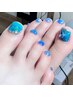 【デザイン持ち込み】フット親指のみアート¥8000【オフ込み】