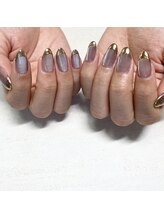 デイネイルズ(Day Nails)/ミラーフレンチ♪