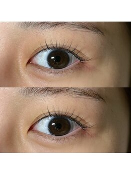 リュミエール(lash&brow lumiere)/マツエク　フラットラッシュ