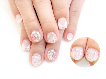 ジェルアート放題★3Dリボン