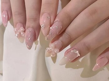 ファンシー 新宿店(Fancy)/冬ネイル/ツイード/ワンホン