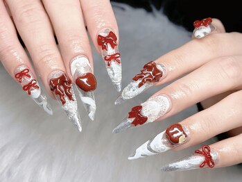 レッドリボン・ゴシックネイル