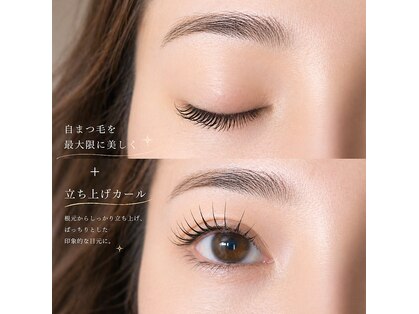calme.eyelash&browの写真