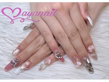 アヤネイル(ayanail)の写真/やりたいを叶える♪トレンドパーツ付け放題◇70分/90分/チップ付け放題まで予算や理想で選べる！