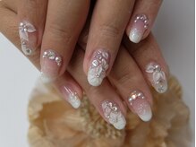 ネイルサロンミキ 横浜(MIKI)/ウェディング・ブライダル3D花♪