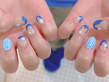 バーロ ビューティールーム(Balo Beauty Room)/ブルーネイル　三軒茶屋