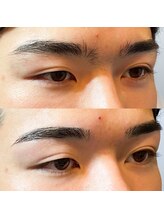 アンドスリー 原宿 表参道店(And Three)/濃い眉で優しめアーチ眉