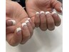 ドライケア付き【Hand】フレンチネイル6000円