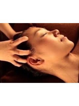 ヘッドスパで癒されたい