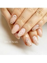 レッシュネイル サロンアンドスクール(RECH NAIL salon&school)/flower lace＊