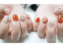 ネイル シスター(nail sister)/オレンジアートネイル