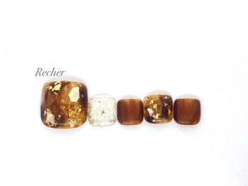 ネイルサロンリシェ 烏丸御池(Recher)/大人フット*