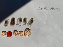 アールドヴィーヴル 小松(Ar de vivre)/【ハンド定額ネイル】￥6050　