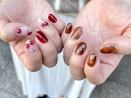 ちぐはぐネイル