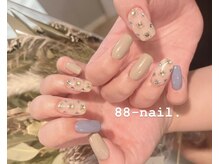ハチハチネイル(88-nail.)/キラキラネイル