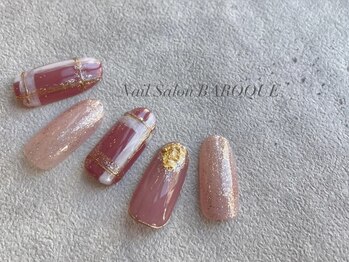 ネイルサロン バロック(Nail Salon BAROQUE)/チェックネイルデザイン