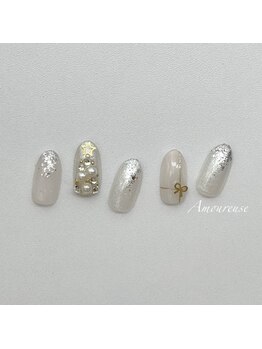 アムルーズ(Amoureuse)/クリスマスツリーネイル♪