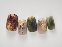 クレモアネイル 池袋西口店(CLEMORE NAIL)/漆喰質感ネイル
