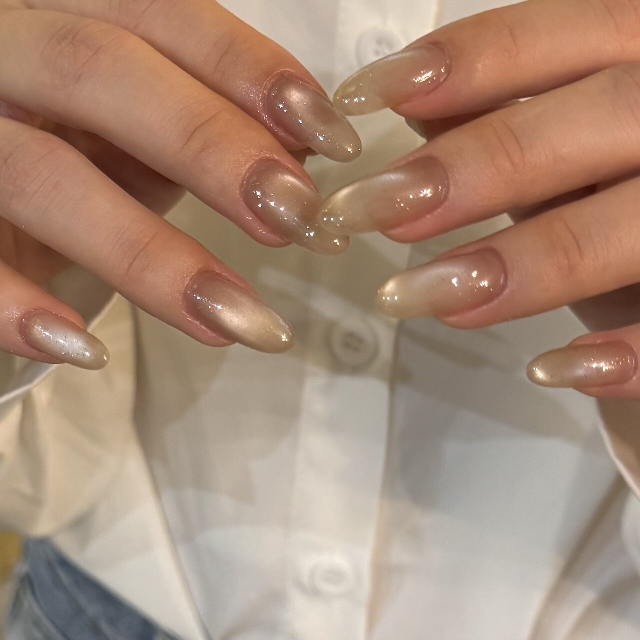 マグネットorフラッシュネイル