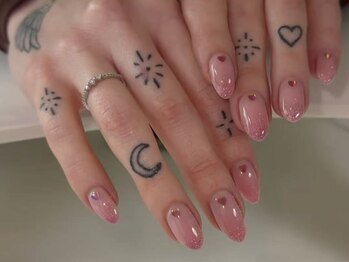 ファンシー 新宿店(Fancy)/冬ネイル/ツイード/ワンホン