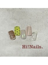 ハイネイルアンドラッシーズ(Hi! Nails&Lashes)/定額デザイン