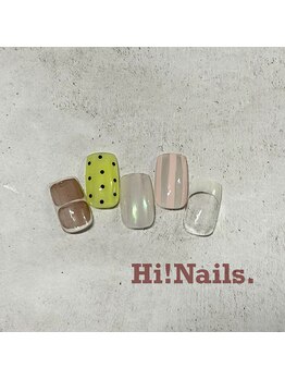 ハイネイルアンドラッシーズ(Hi! Nails&Lashes)/定額デザイン