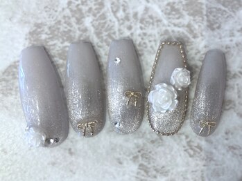 マイフェアレディ 今池(MyFairLady)/上品シルバー×立体フラワー