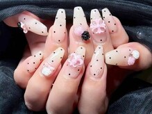 ジョアアンジェ 心斎橋店(joie ange)/クロムハーツネイル/ドット