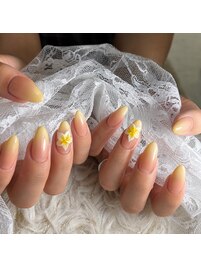 先取りバカンスネイル