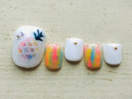 フットネイルアートコース￥7020